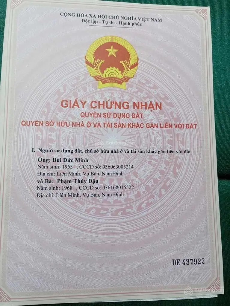 ĐẤT ĐẸP GIÁ TỐT - CHÍNH CHỦ CẦN BÁN NHANH LÔ LIỀN KỀ ĐẸP tại xã Tuy Lộc, Hậu Lộc,Thanh Hóa