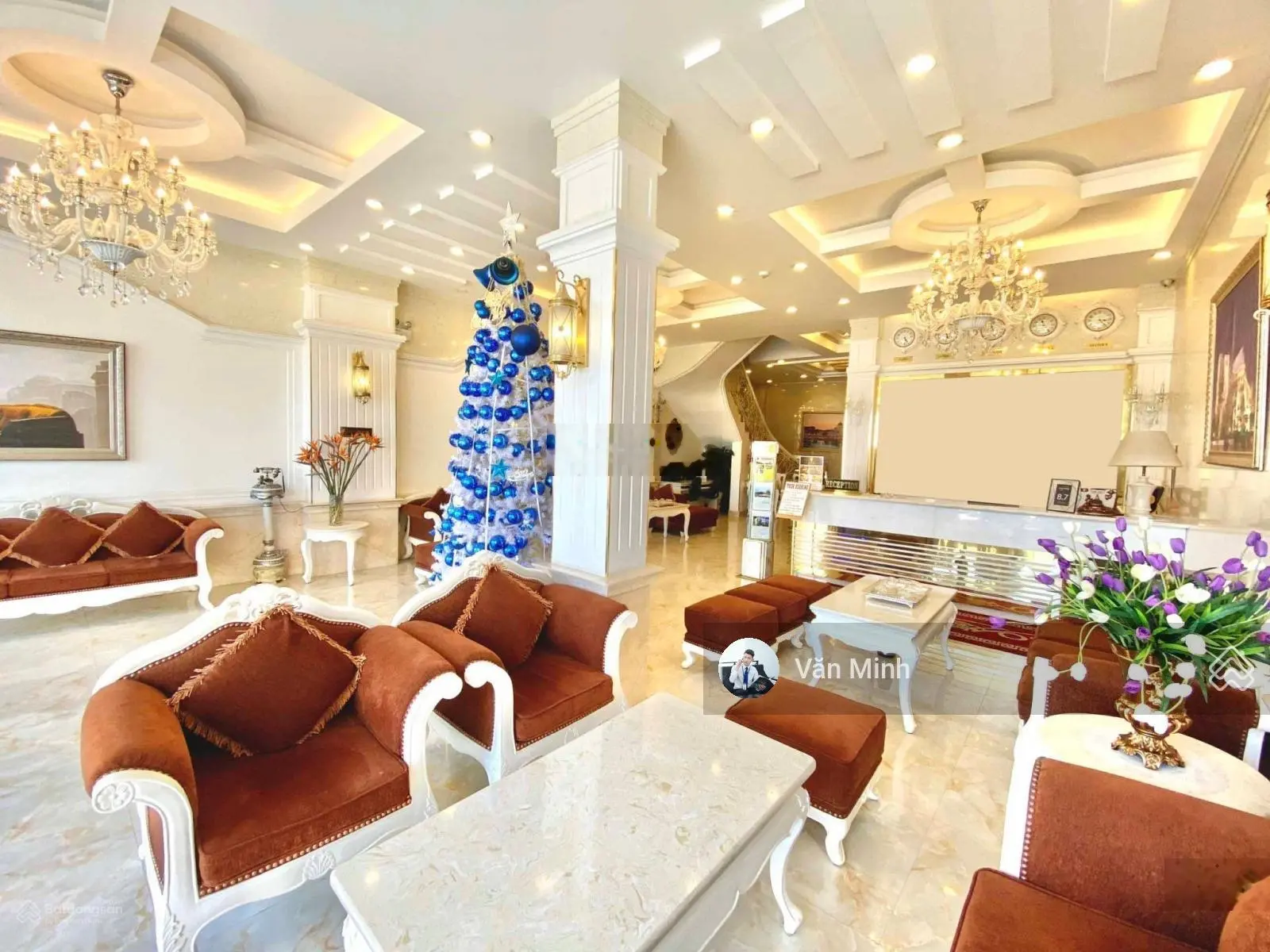 Mặt tiền 3 Tháng 2, K.Sạn 900m2 sàn siêu Vip phố cổ Hoà Bình, đất vàng Đà Lạt, doanh thu 5 tỷ/năm