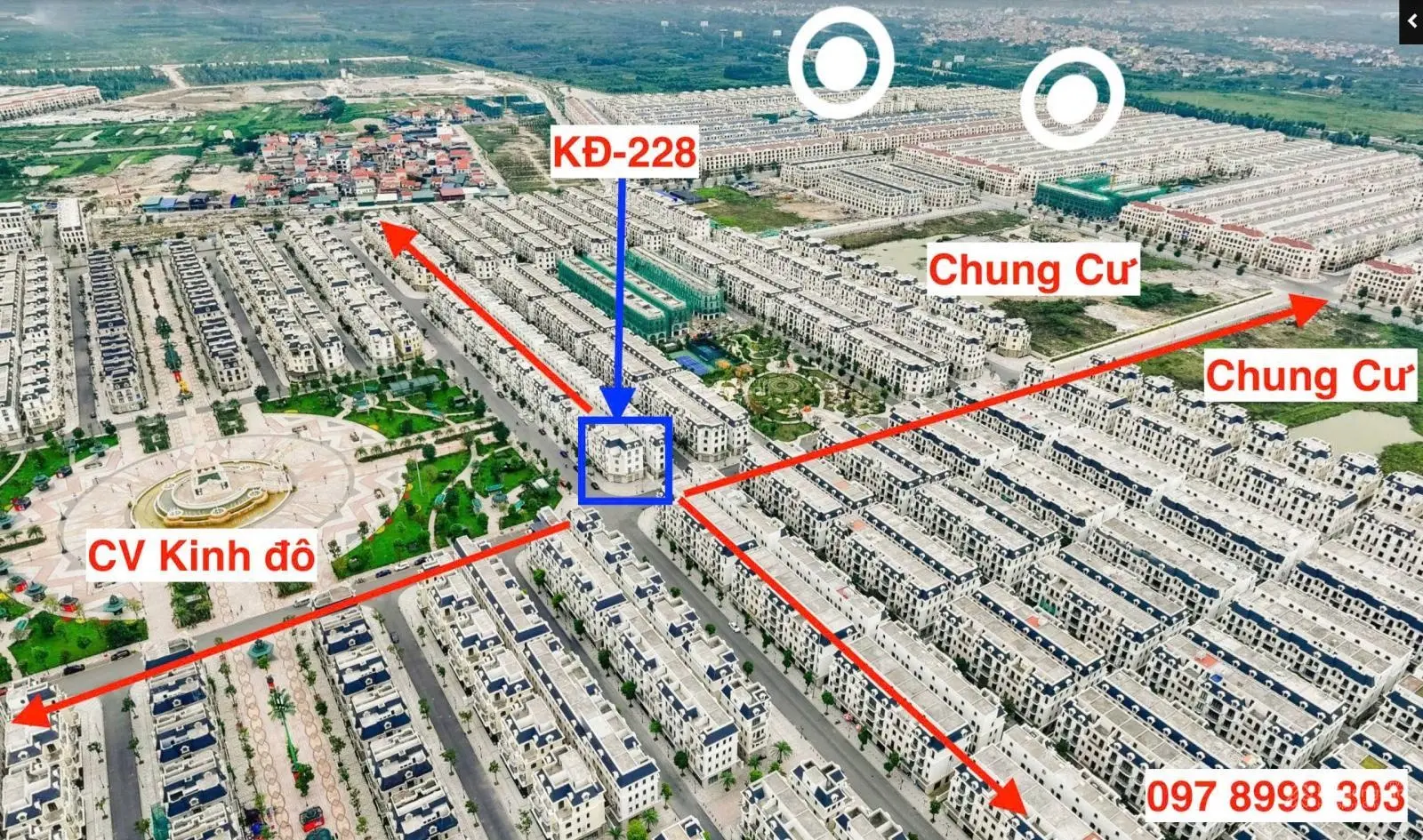 GĐ Cần Tiền Bán Góc Kinh Đô View Công viên mua 2022 giá 50 tỷ giờ bán lại 37 tỷ. 170m2 đất VIP Nhất