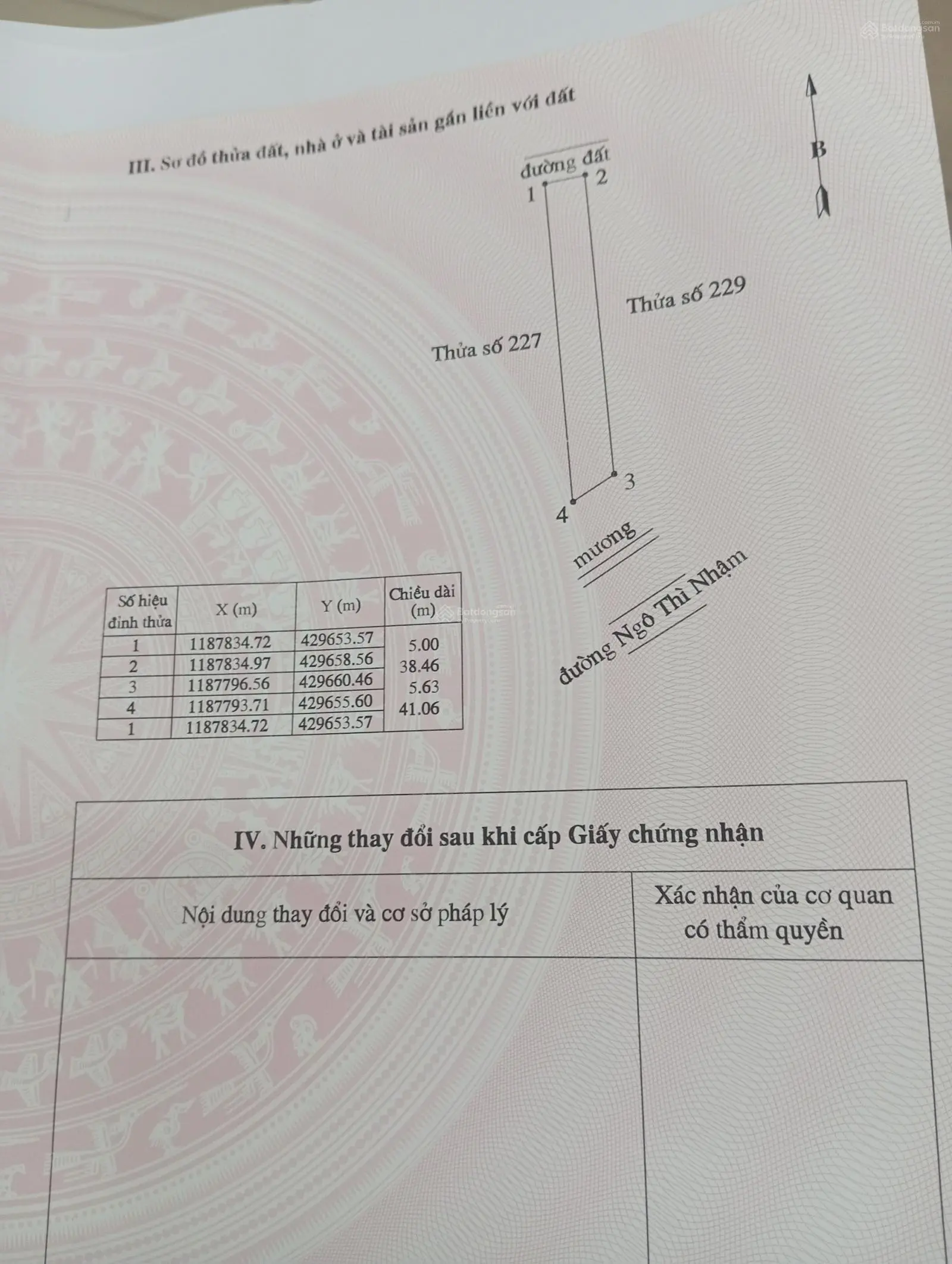 Chính chủ cần bán lô đất 2 mặt tiền đường ngay đường Ngô Thì Nhậm, Tân Hải, La Gi, Bình Thuận