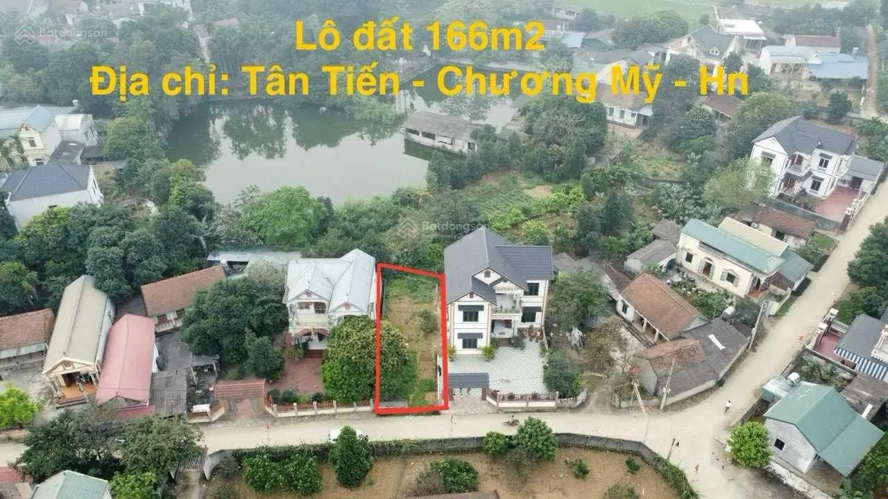 166m ôtô tránh nhau cách QL 150m Tân Tiến Chương Mỹ lõi TP Vệ Tinh Xuân Mai sát Hồ Văn Sơn 1tỷ8