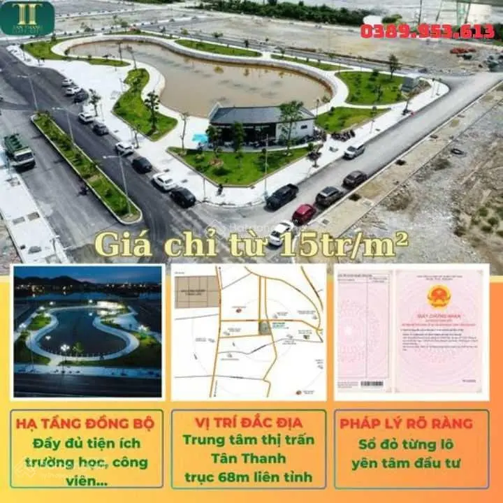 MỞ BÁN KHU ĐÔ THỊ TÂN THANH ELITE CITY - KĐT KIỂU MẪU HUYỆN THANH LIÊM, HÀ NAM