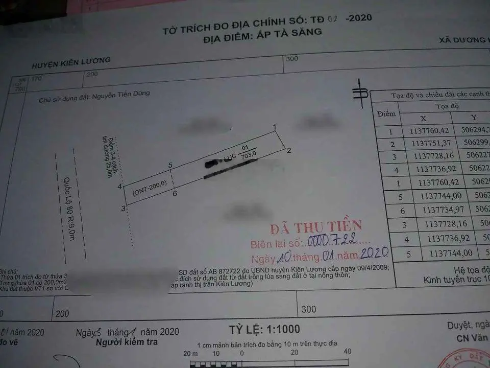 Chuyển nhượng đất mặt tiền đường Quốc Lộ 80, đường bộ ven biển Hà Tiên