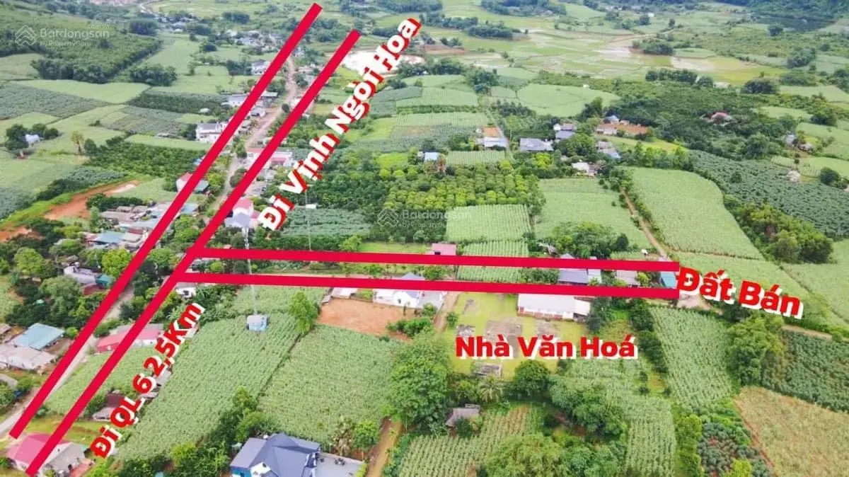 Chủ gửi bán DT 2.540,9 m2 có 400m2 ONT phù hợp phân lô tách thửa hoặc làm nghỉ dưỡng giá hơn tỷ