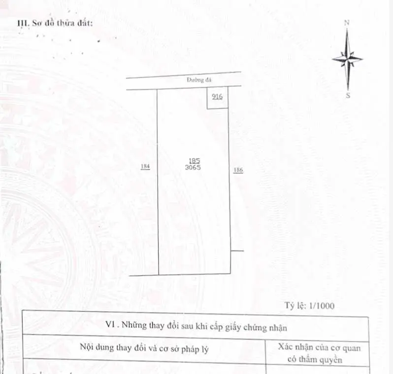 Bán nhà 186 Suối Thông B, Đơn Dương. Khu dân cư hiện hữu. Ngang 34m x 95m. Tổng 3065m2