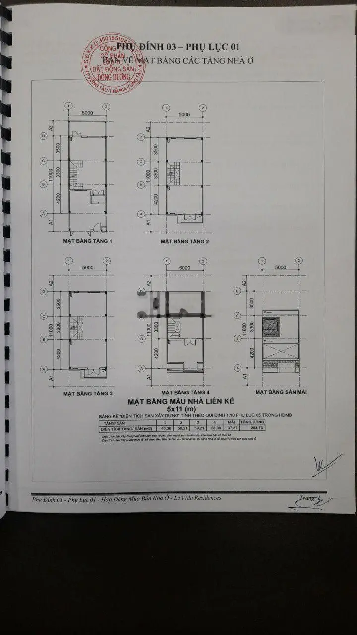 Bán căn nhà phố LK 77m2 khu đô thị biển Lavida Vũng Tàu giá chỉ 4.9 tỷ, full chuyển nhượng