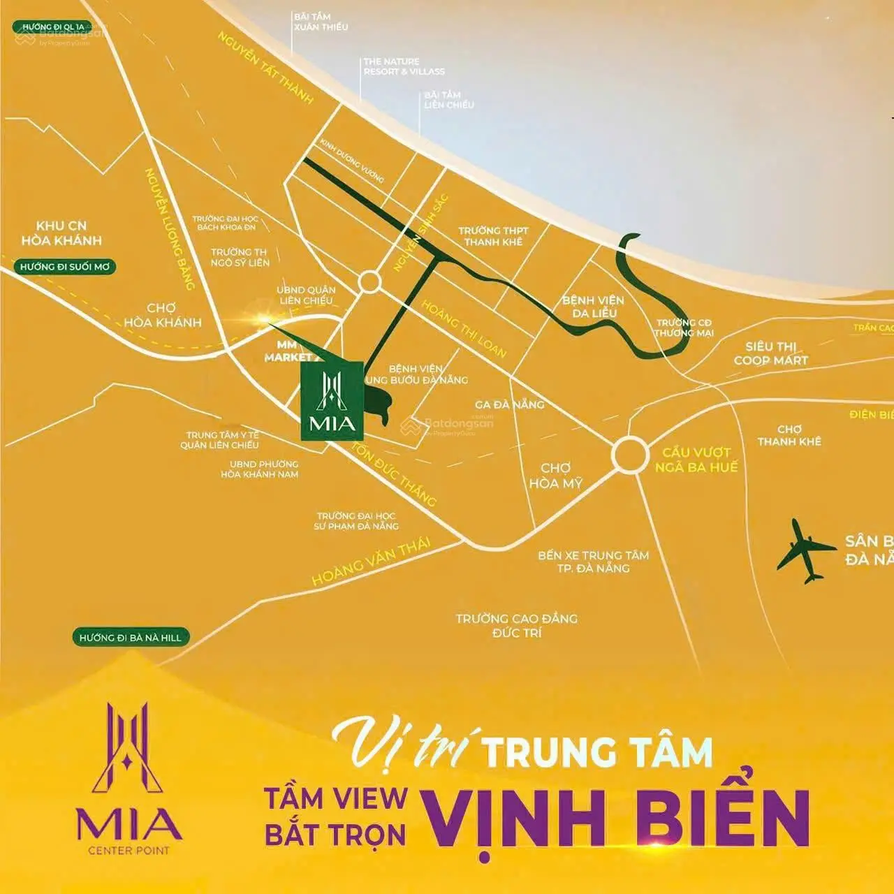 Chính thức nhận booking căn hộ Mia Center Point mặt tiền Ngô Thì Nhậm, trung tâm Liên Chiểu Đà Nẵng