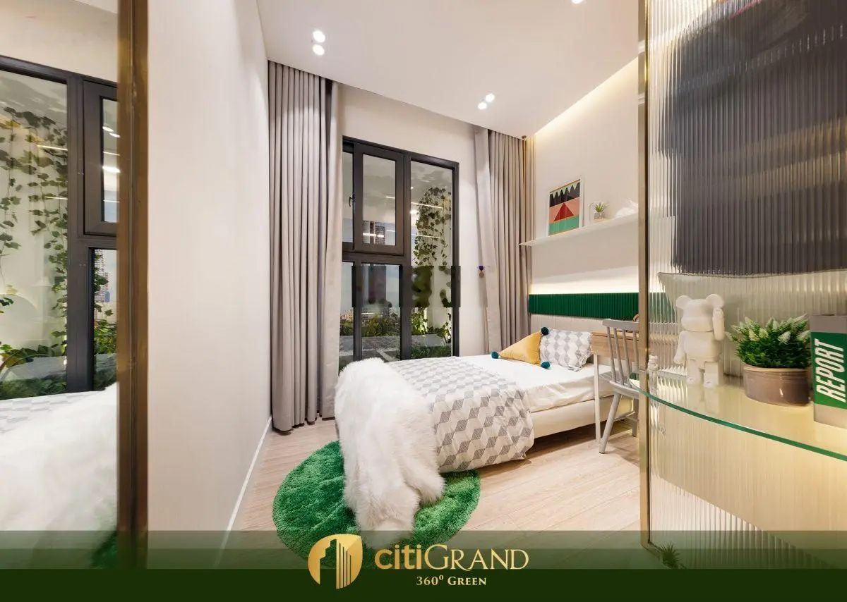 Chính chủ bán gấp Citi Grand Quận 2: 56m2 (2PN - 2WC) - Mặt sông - Tầng đẹp view đẹp - Lỗ 120tr