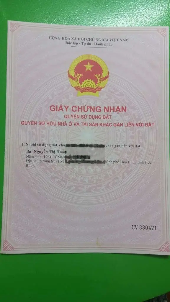 chính chủ gửi bán fo qlo 21a thị trấn chi nê