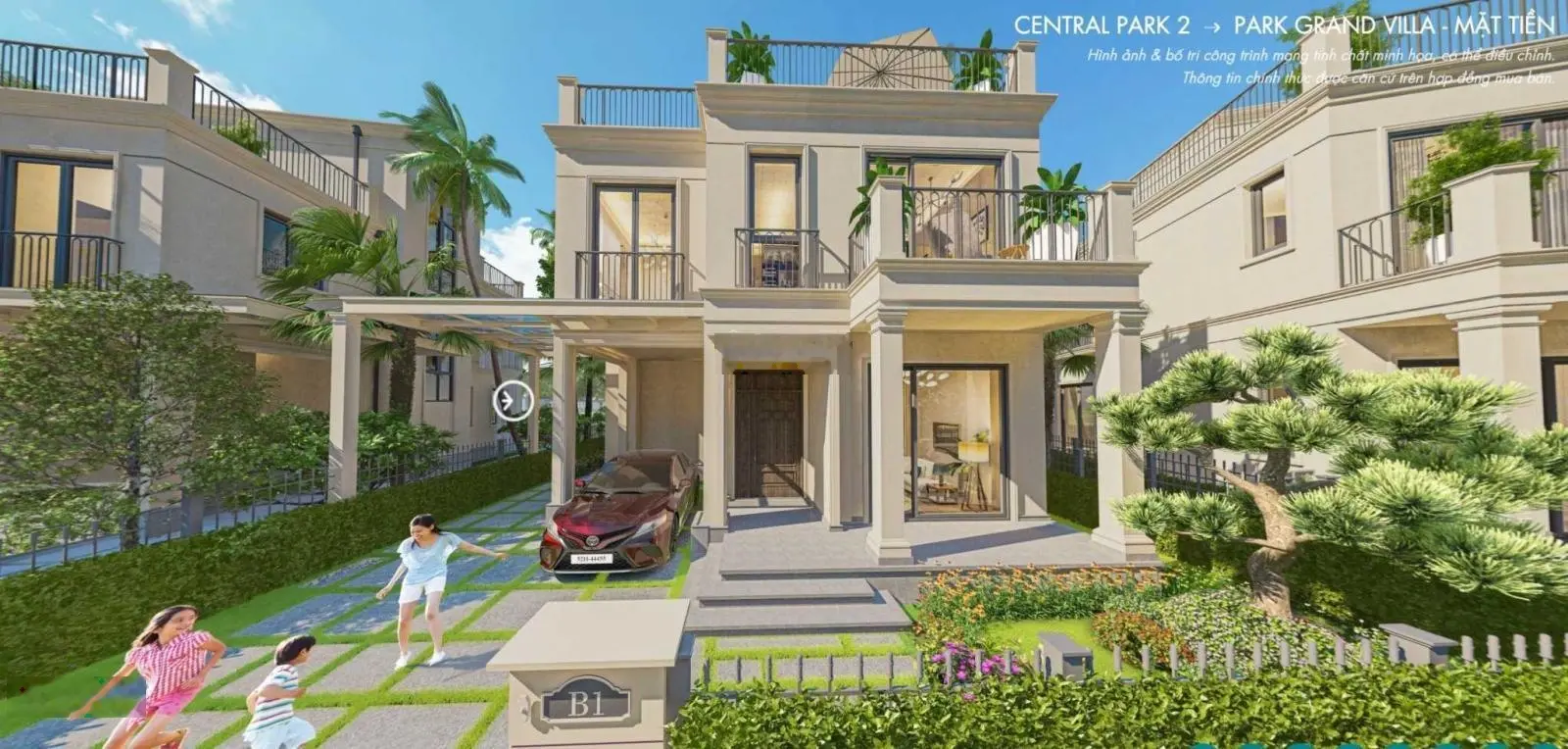 Biệt thự Châu Âu Park Village compound 300m2, cách Phú Mỹ Hưng 35p, thanh toán nhẹ đến Q4/2026