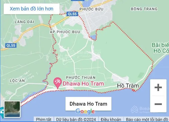 Vài lô MT Xuyên Phước Cơ thuộc thị trấn Phước Bửu và xã Phước Thuận cần bán