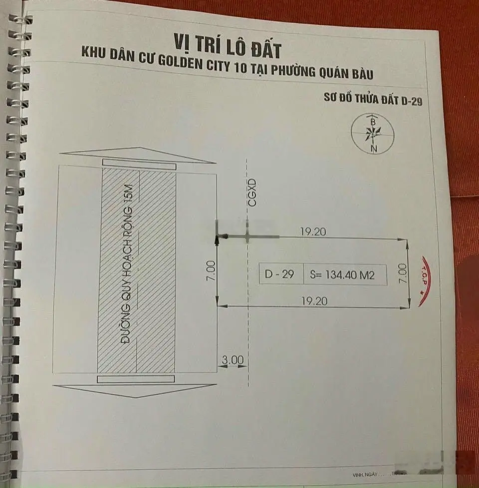 Bán đất đường 17m lối 2 đường Nguyễn Cảnh Hoan giá tốt