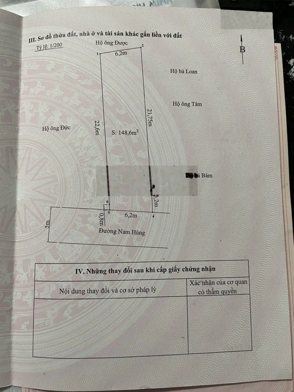 Bán đất đẹp đường Nam Hùng, Nam Hải, Hải An, Hải Phòng. Diện tích 148m2, giá 4,8 tỷ