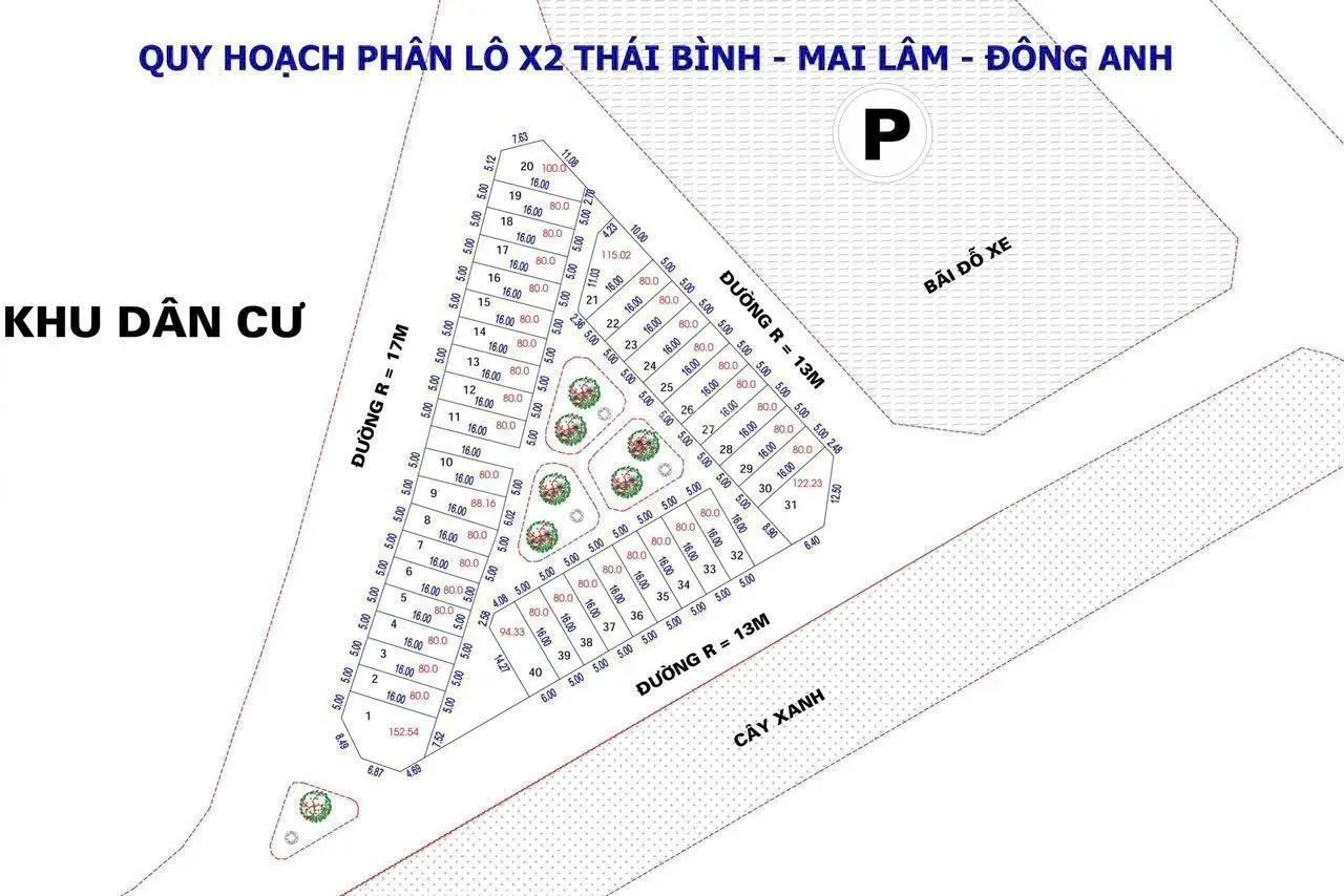 Cần bán 80m2 mt 5m hai mặt thoáng tại Đấu giá QSD Đất X2 Thái Bình, Mai Lâm. Đường trải nhựa 17m