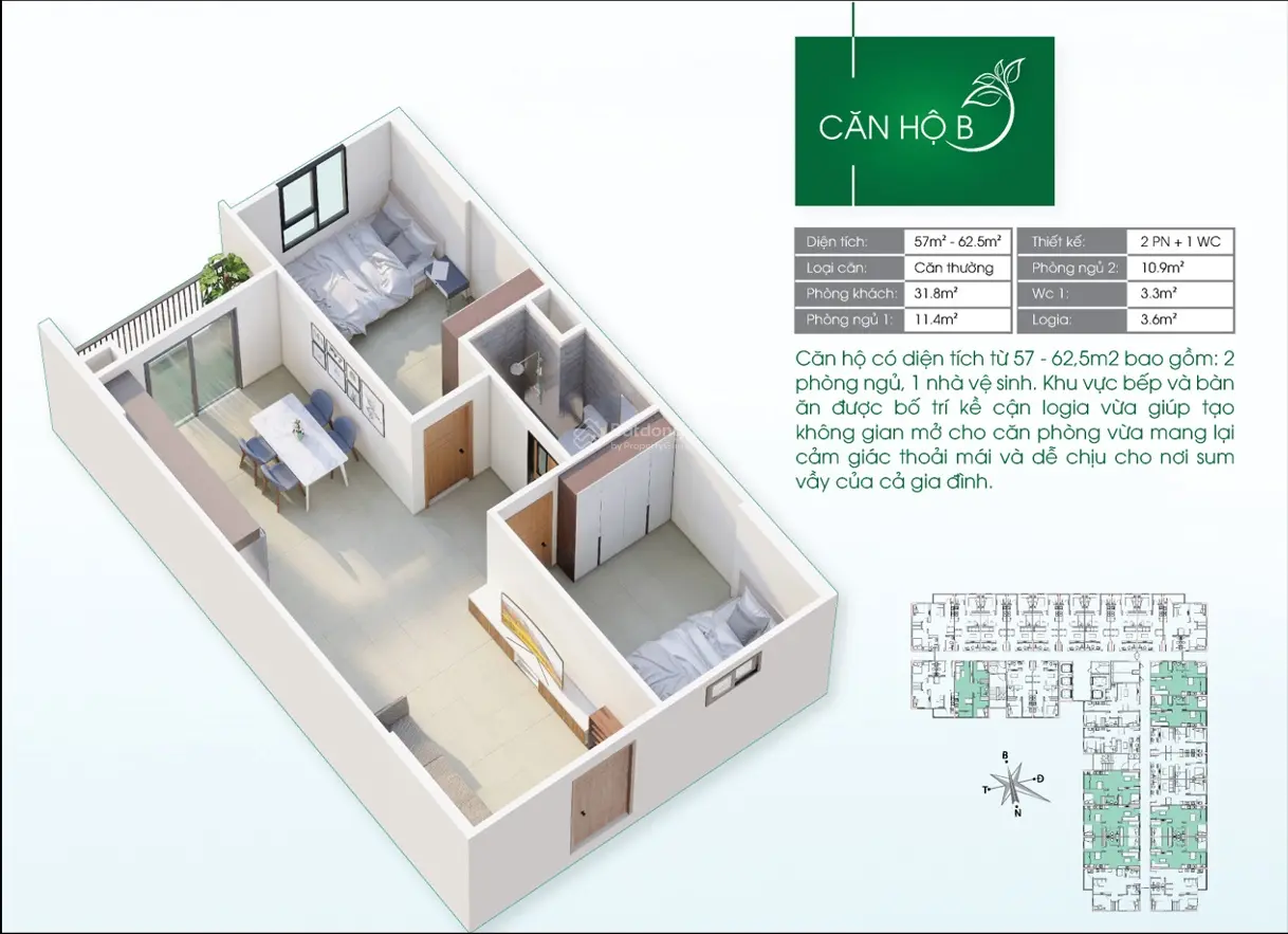 Nhà ở xã hội IEC công đoàn Quy Nhơn, 530 triệu/căn hộ sổ hồng vĩnh viễn.