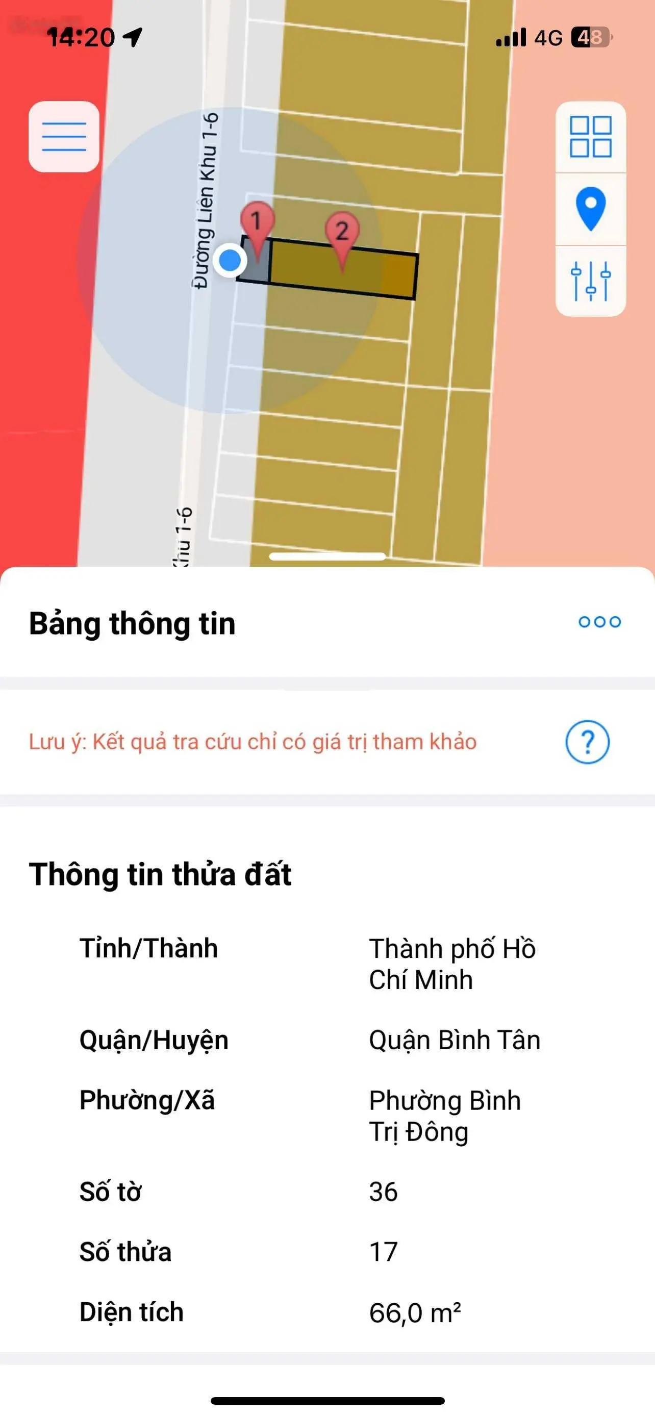 Bán nhà MT đường Liên Khu 1-6 gần trường tiểu học Bình Trị Đông