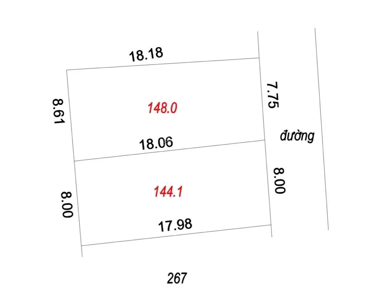 Chính chủ cần bán 144m2 đất thổ cư Văn Giang đường ô tô thông thoáng rộng 5m giá chỉ 28,5 triệu/m2