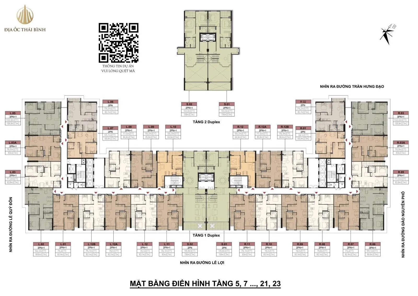 Bán căn chung cư cao cấp nhất Thài Bình Eden Garden vị trí trung tâm thành phố