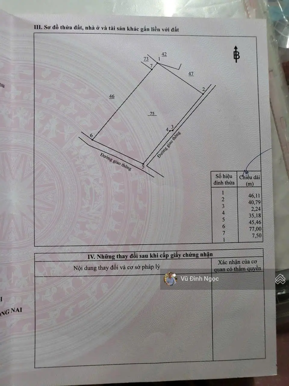 Bán đất Phước Bình Long Thành giá ngon 45x84m, lô góc 2 MT