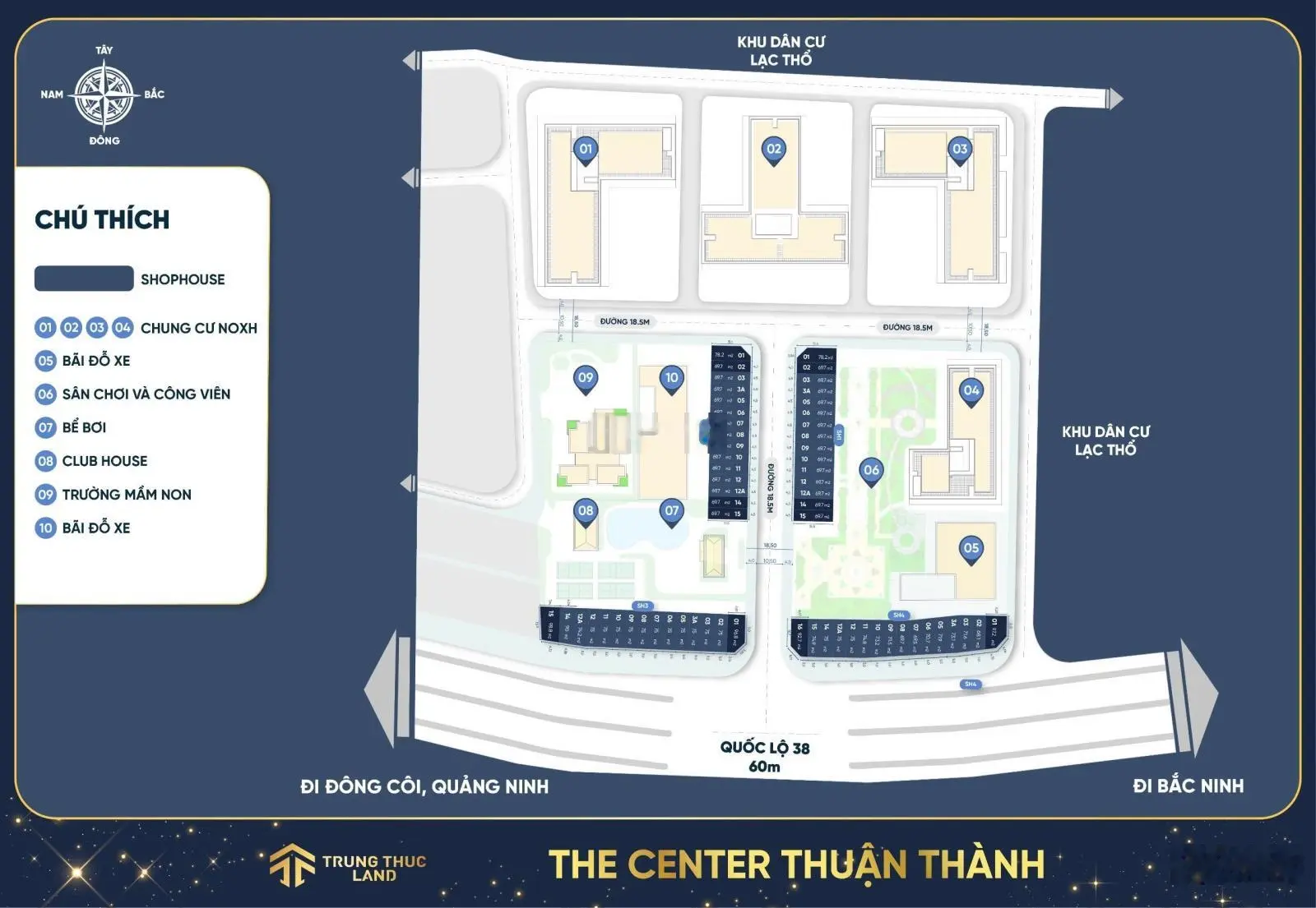 Chỉ cần bỏ ra 1,5tỷ đồng sở hữu ngay shophouse ngay tại khu trung tâm Công nghiệp lớn nhất miền băc