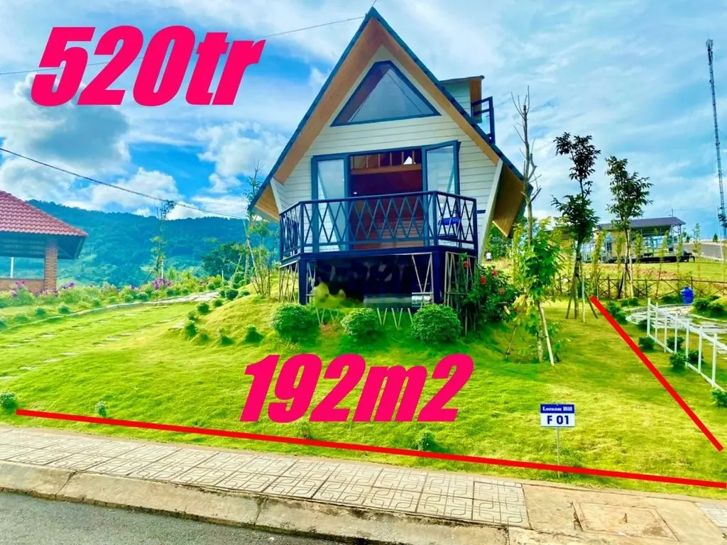 HOT Đất Bảo Lộc View Hồ Cực Đẹp, CHỉ còn 1 lô *** 192m2 giá 2tr/m