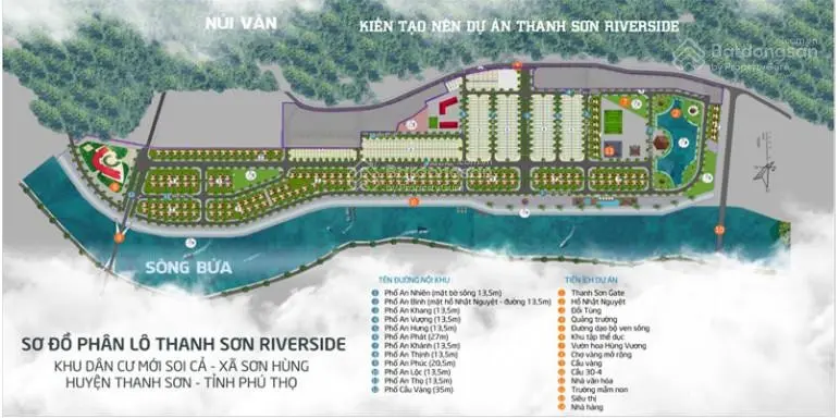 Bán đất nền LK3 - 25 KĐTM Thanh Sơn Riverside - Phú Thọ, giá 1.750 tỷ, LH 0989 778 ***