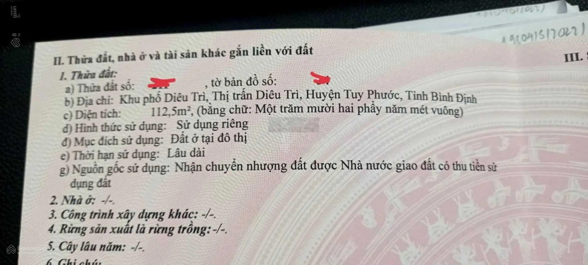 Bán đất quy hoạch trung tâm thị trấn Diêu Trì, huyện Tuy Phước. Mr Ngọc 0914 070 ***