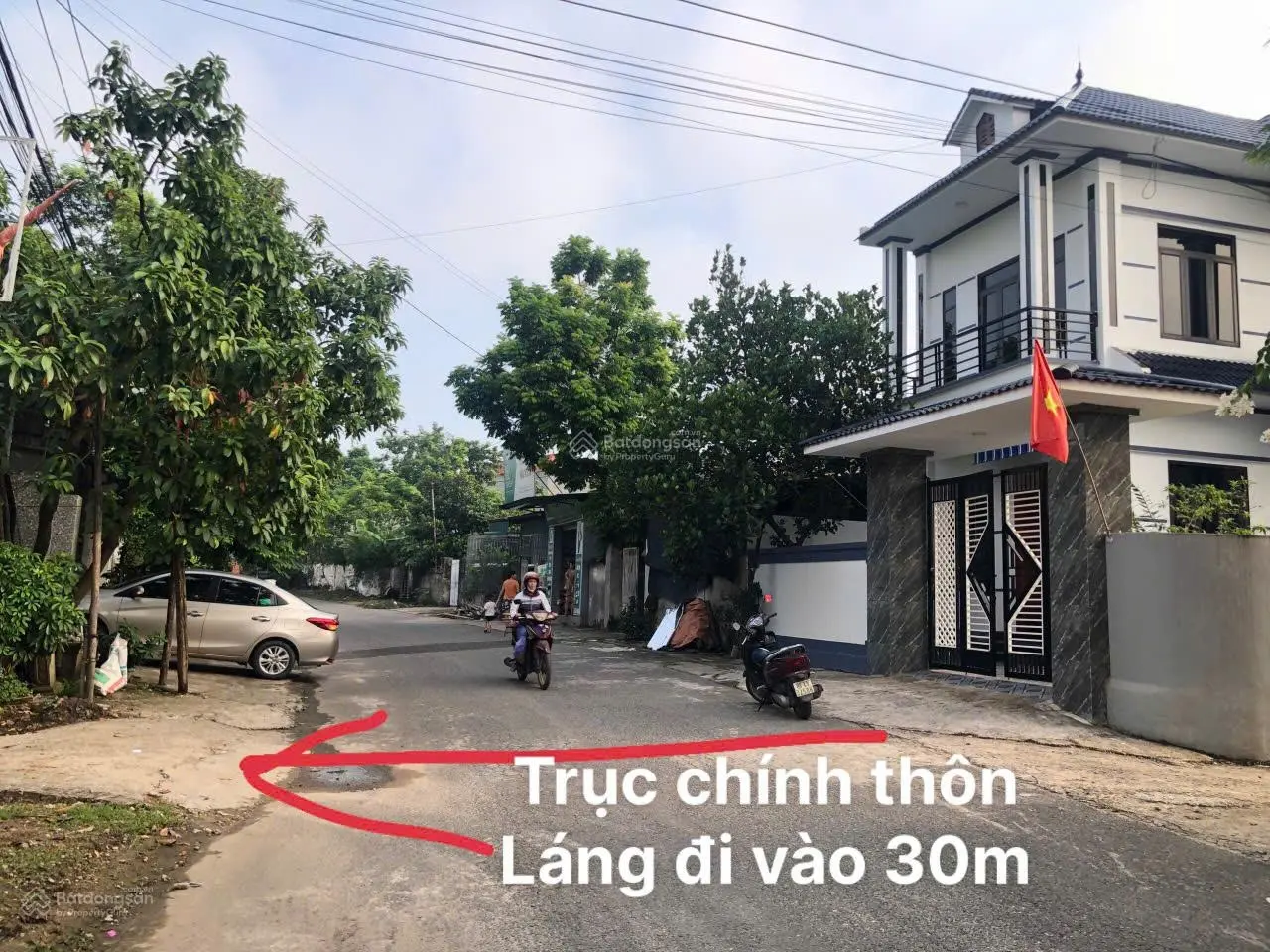 Lô đất 201m2 xây biệt thự siêu đẹp tại thôn Láng TT Kim Long- Tam Dương