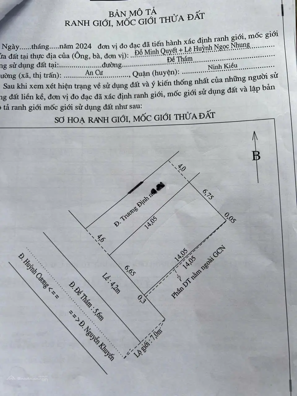 Bán nhà mặt tiền đường Đề Thám, Khu tập trung kinh doanh, mua bán, ăn uống, gần Bến Ninh Kiều