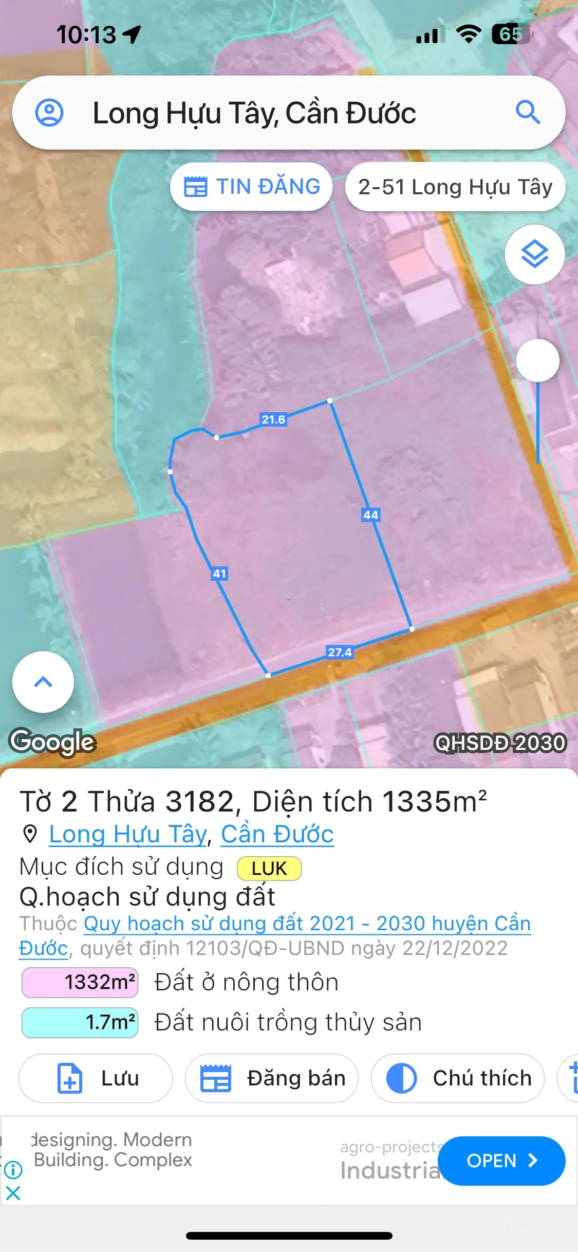 Bán 24m mặt đường liên xã giá 120tr/m ngang