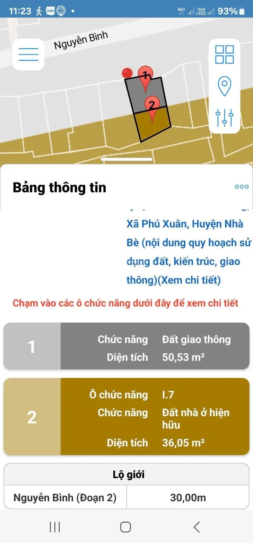 Chính Chủ - Bán Nhà Mặt Tiền Nguyễn Bình- phí 35 tr