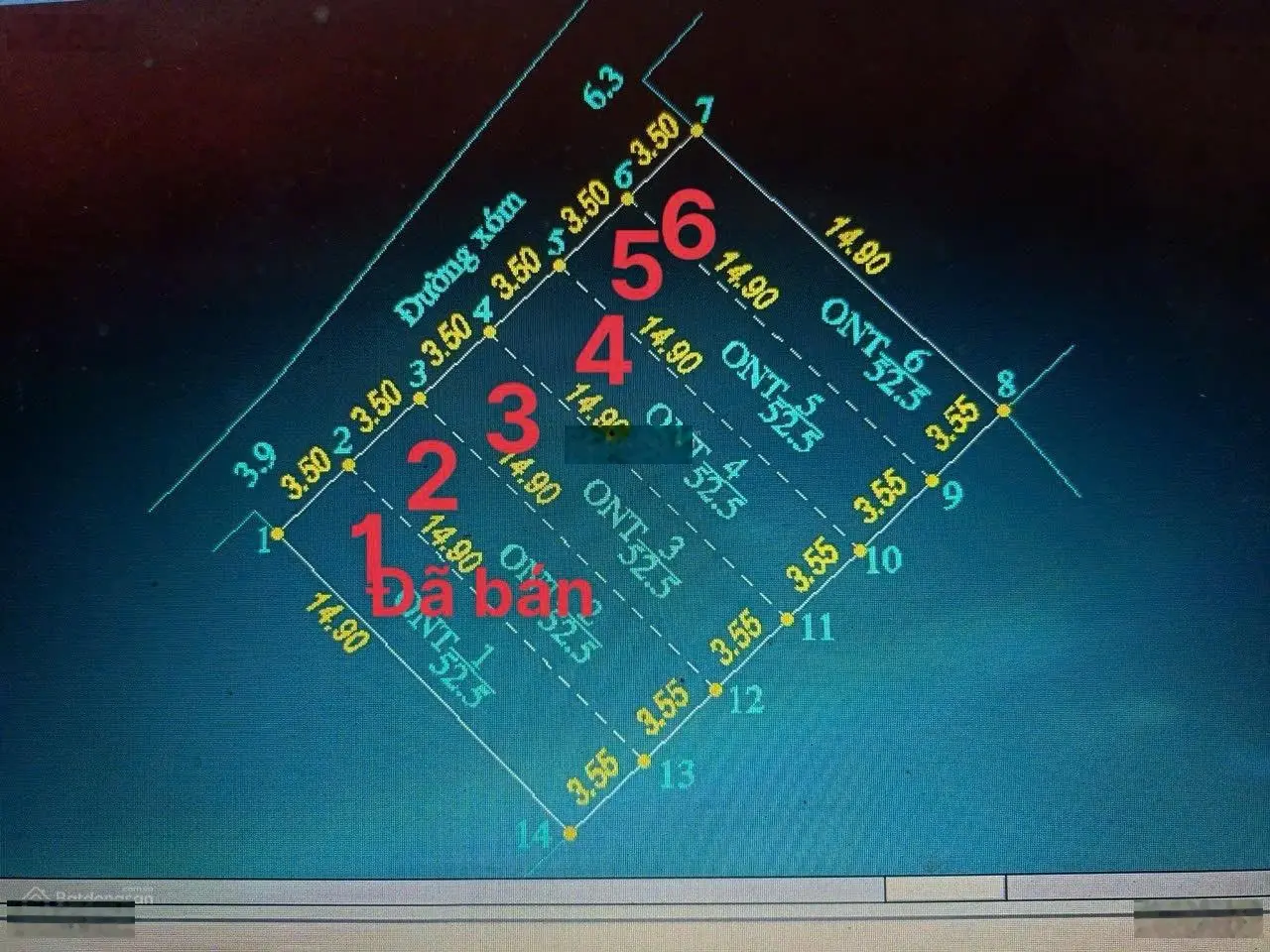 Chính chủ bán đất DT 52,5m2. Xóm Sắn, thôn Trung Cao, xã Trung Hòa, huyện Chương Mỹ