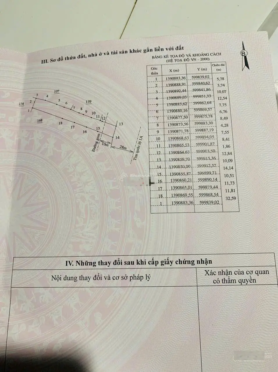 Cần bán nhanh trong tuần lô 793m2 QH đất ODT, ngay MT QL1A xã Ninh An chỉ 1.7tỷ, sổ công chứng ngay