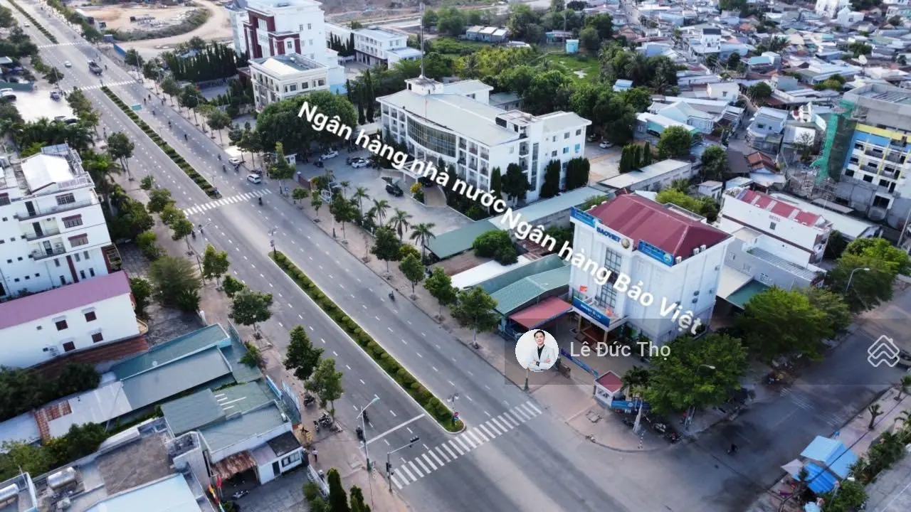 Đất mặt tiền đường 16/4, TP Phan Rang, Ninh Thuận. Ngang 9.2m dài 18m, 165m2. Giá chỉ 12 tỷ