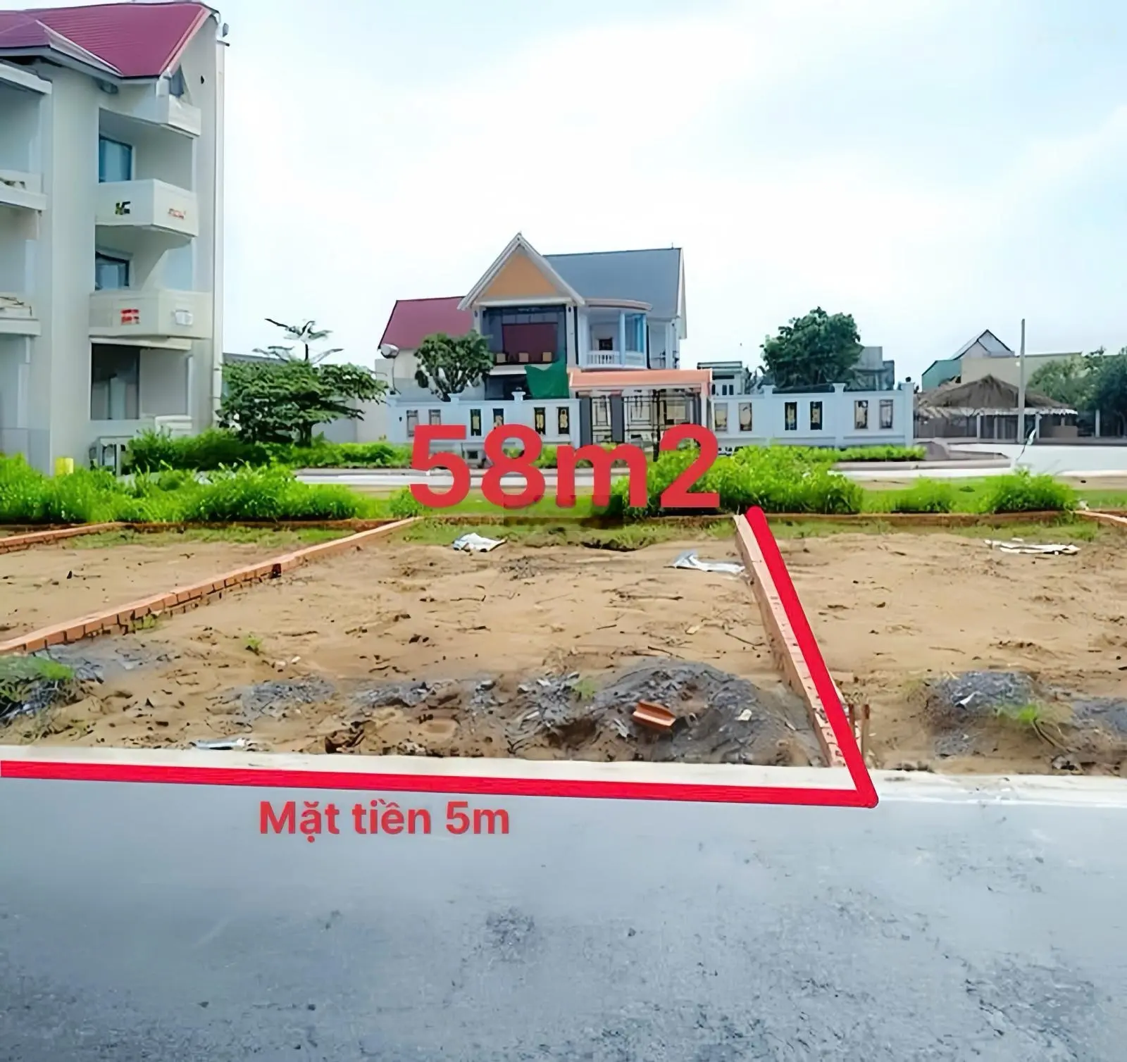 Bán giá rẻ lô đất trung tâm thương mại, trong khu dân biệt thự mới 58m2 giá nhỉnh 1tỷ