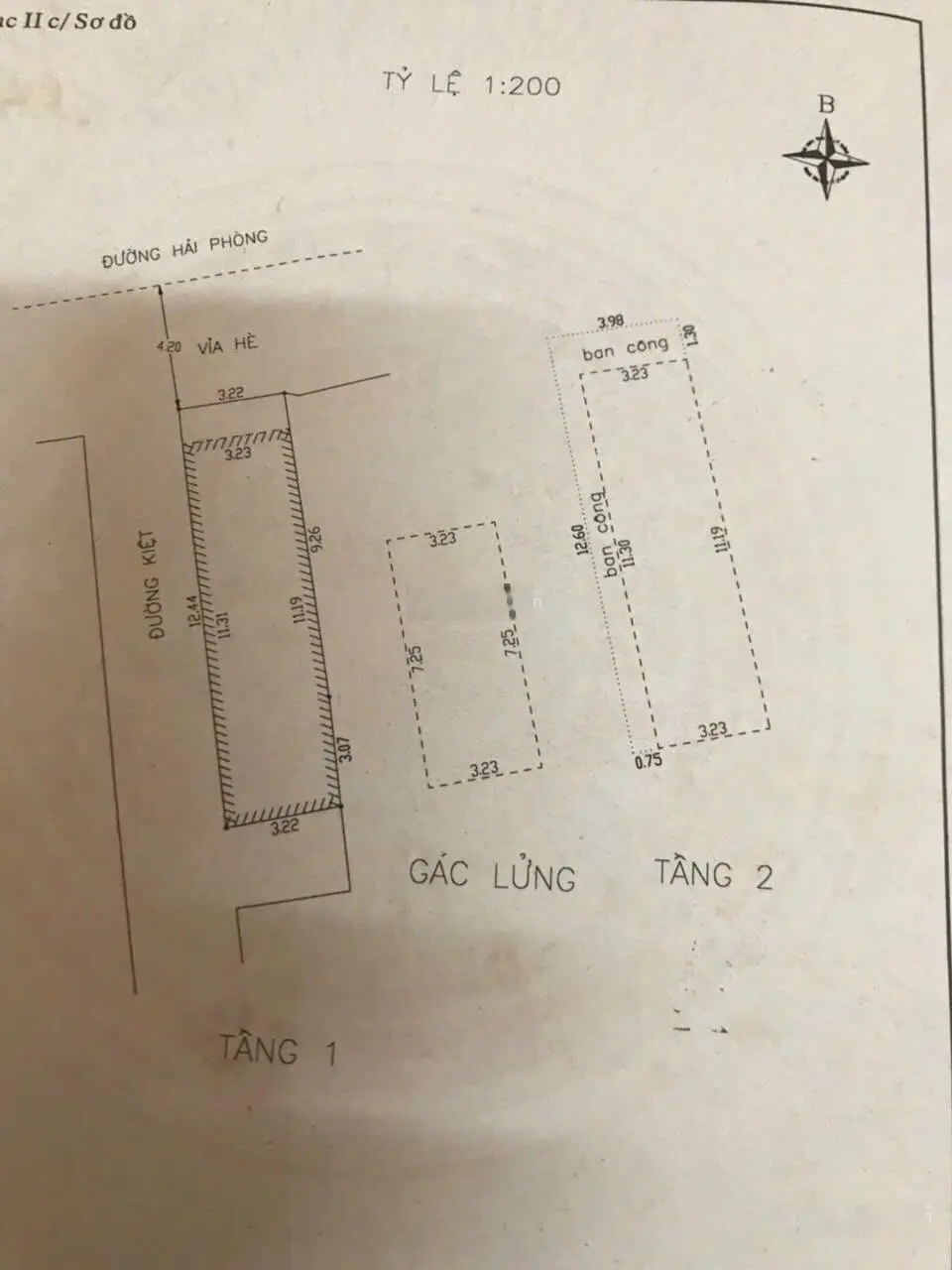 Bán nhà 2.5 tầng MT Hải Phòng đoạn kinh doanh sầm uất