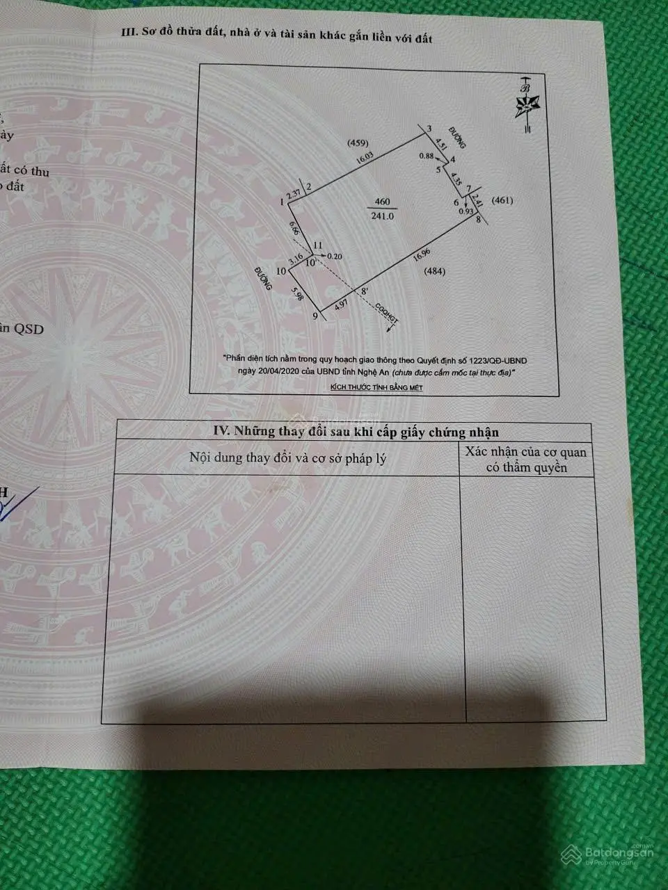 Bán đất Quán Bàu, mặt đường kinh doanh Lệ Ninh. 240m2. Rộng rãi. Đang có gara ô tô cho thuê ổn định