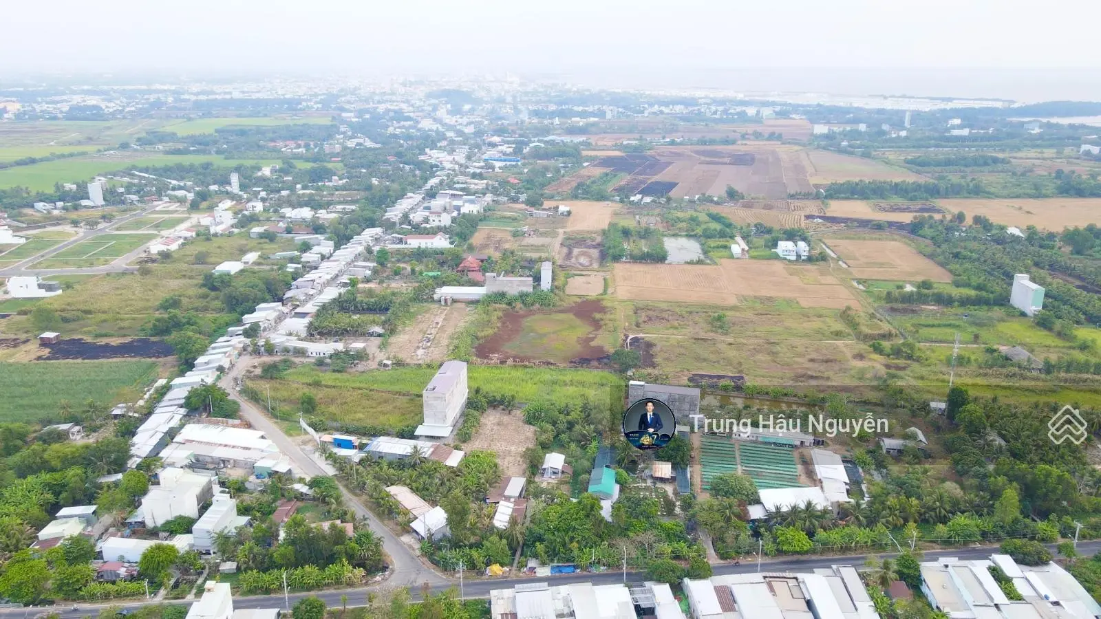 Đất góc nhánh Quang Trung, TP Rạch Giá, 7346m2, 1300m2 thổ cư, Sổ Hồng, phù hợp phân lô tách thửa