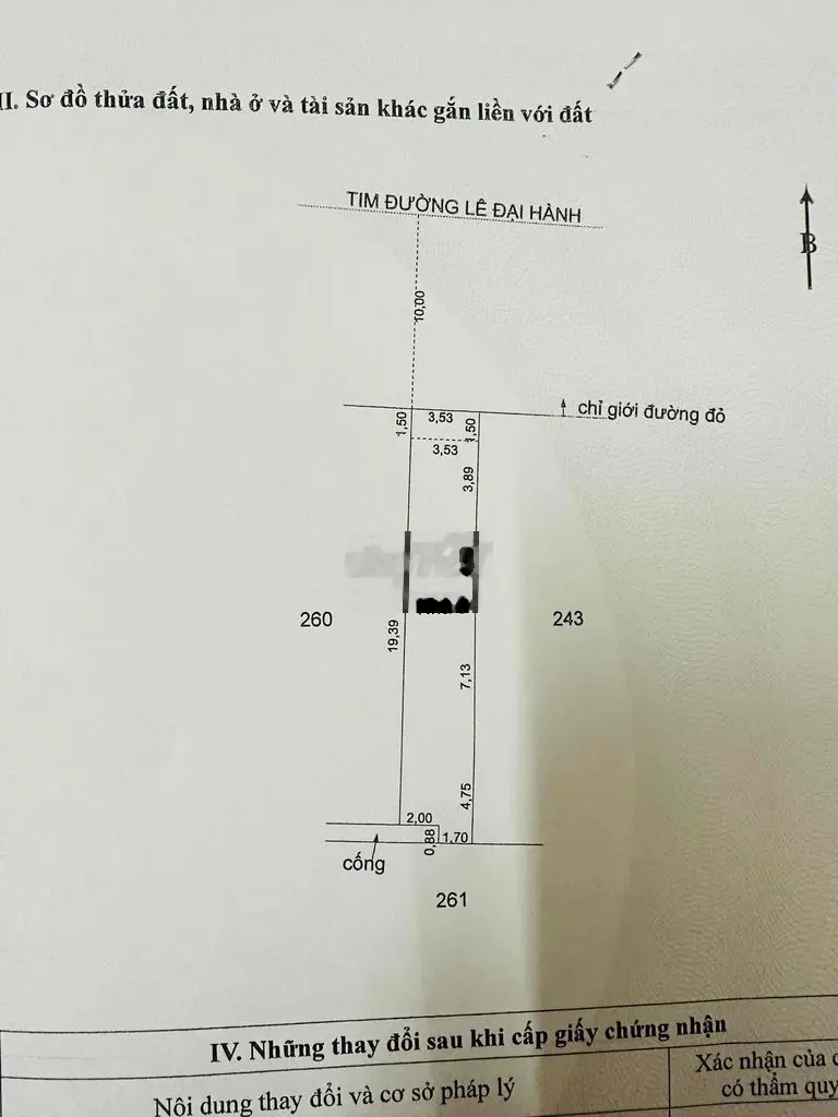 Cần bán nhà mặt tiền đang ở Phường 1 mỹ tho