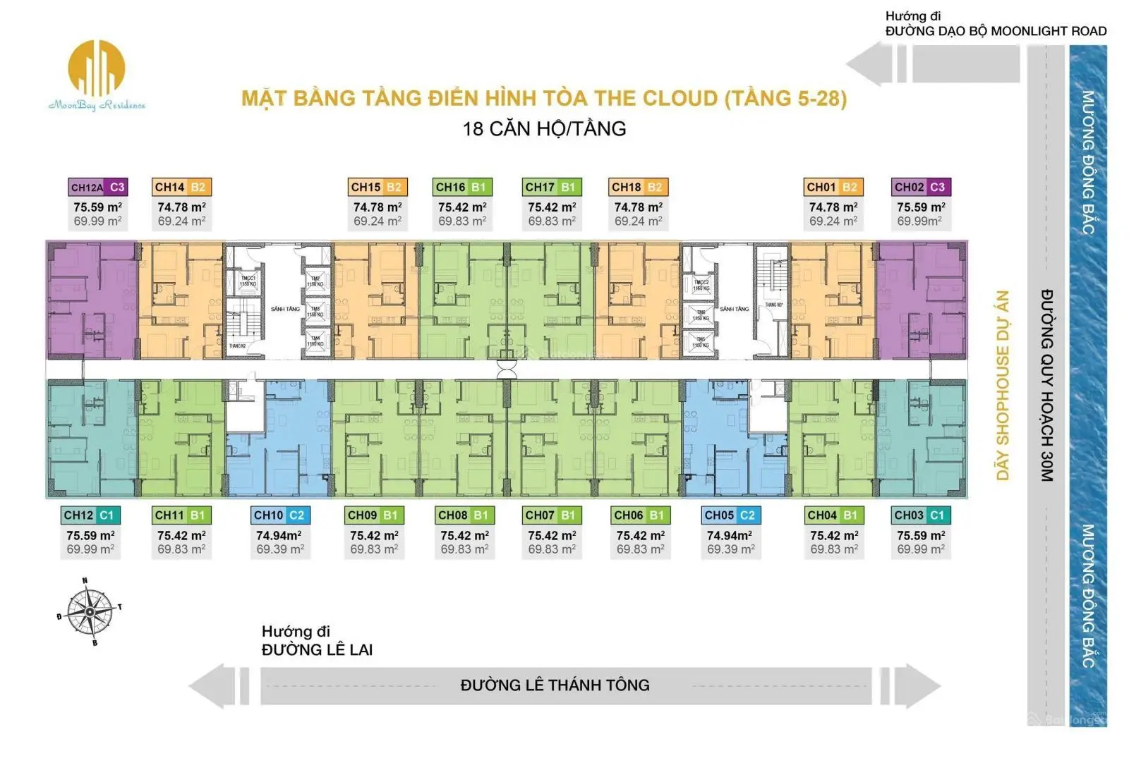 Dự án NOXH 384 Lê Thánh Tông, P. Vạn Mỹ, quận Ngô Quyền, TP Hải Phòng. Tiêu chuẩn cấp 1 Quốc Gia