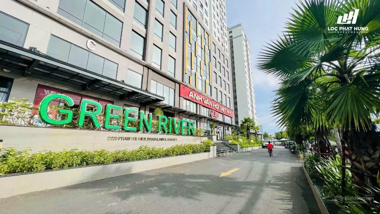 Bán shophouse Green River Quận 8 chỉ 5,5 tỷ (bao thuế phí) 1 trệt 1 lầu - sổ sẵn - sở hữu lâu dài