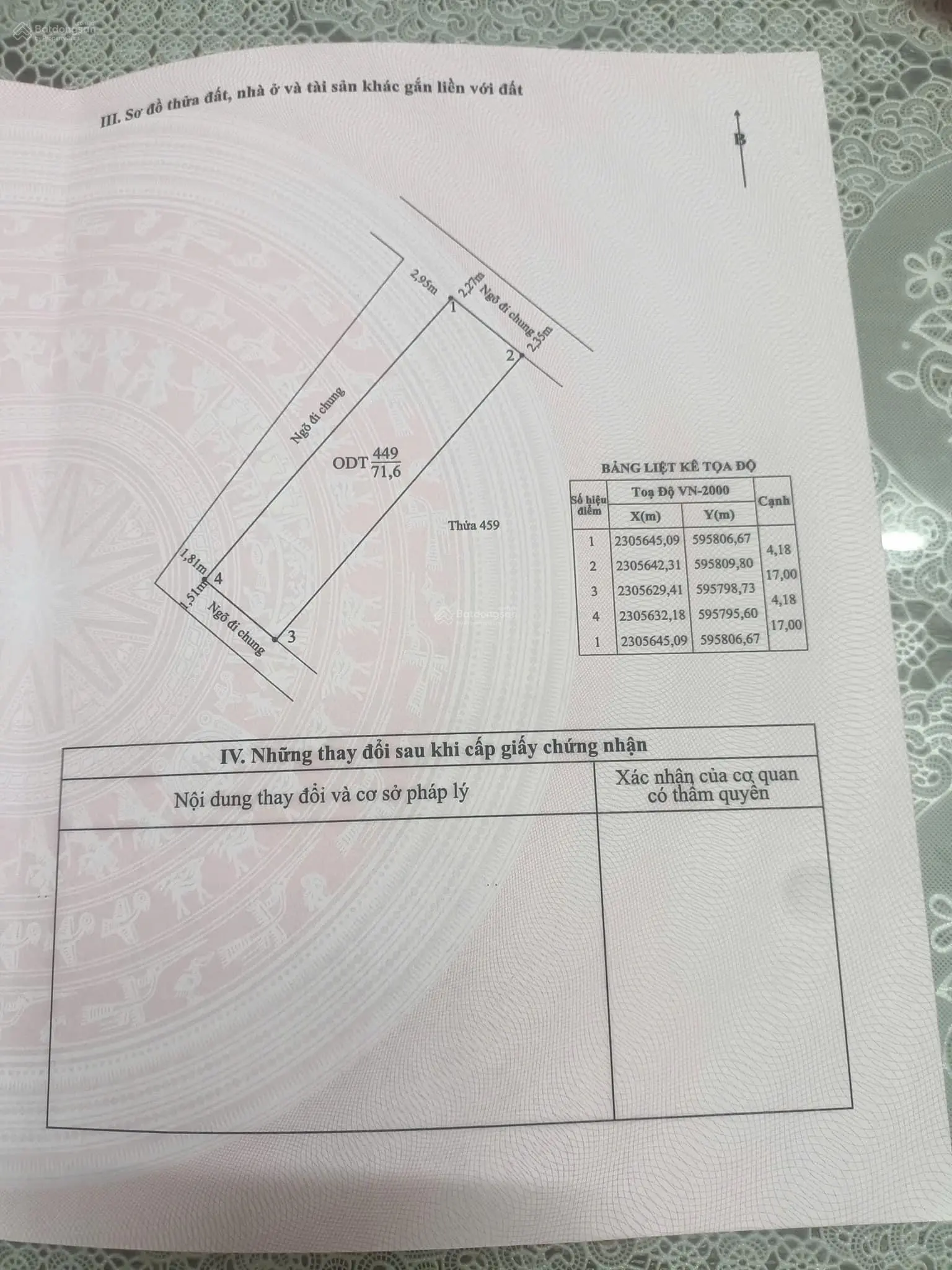 Bán nhà đường Trần Nguyên Hãn - mặt ngõ 72m2 x 2T lô góc