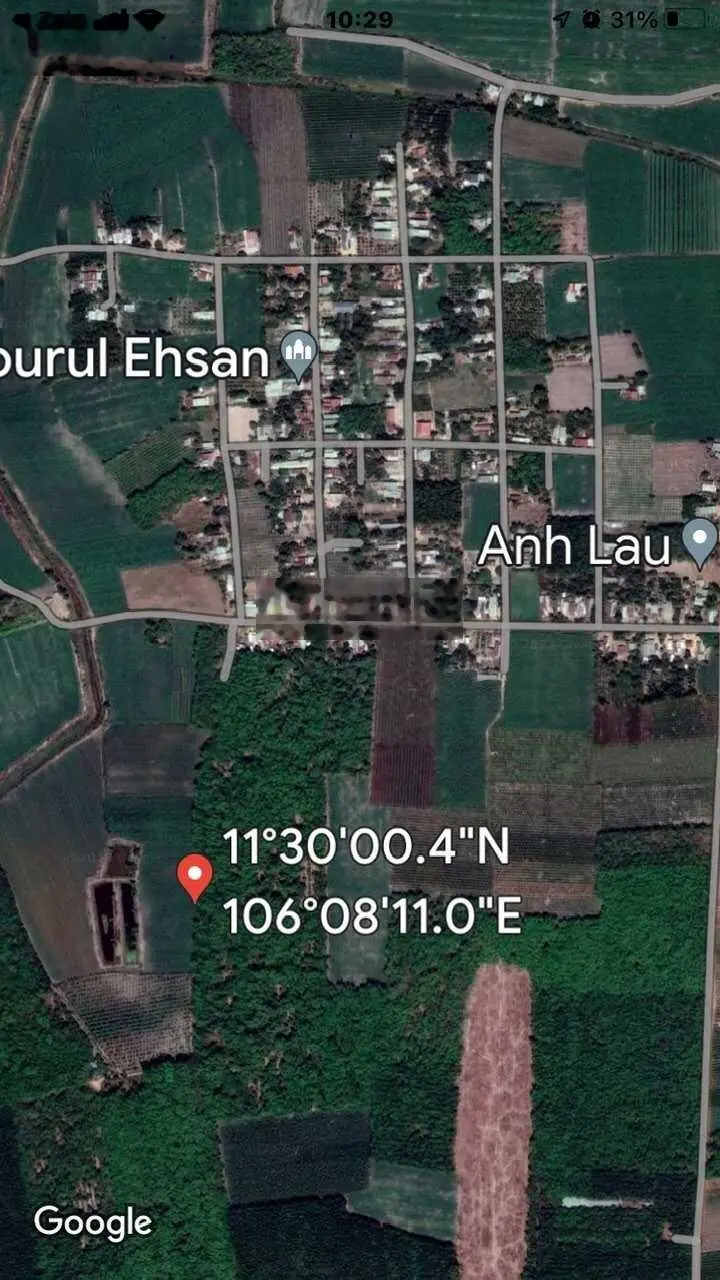 Cần bán 10 lô đất nền mỗi lô 1000m2 ở Huyện Tân Châu, Tây Ninh