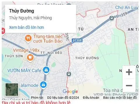 - Bán LK2 KĐT Visip Hải Phòng, Xã An Lư Huyện Thủy Nguyên Thải Phòng . DT 75m2, MT 5m