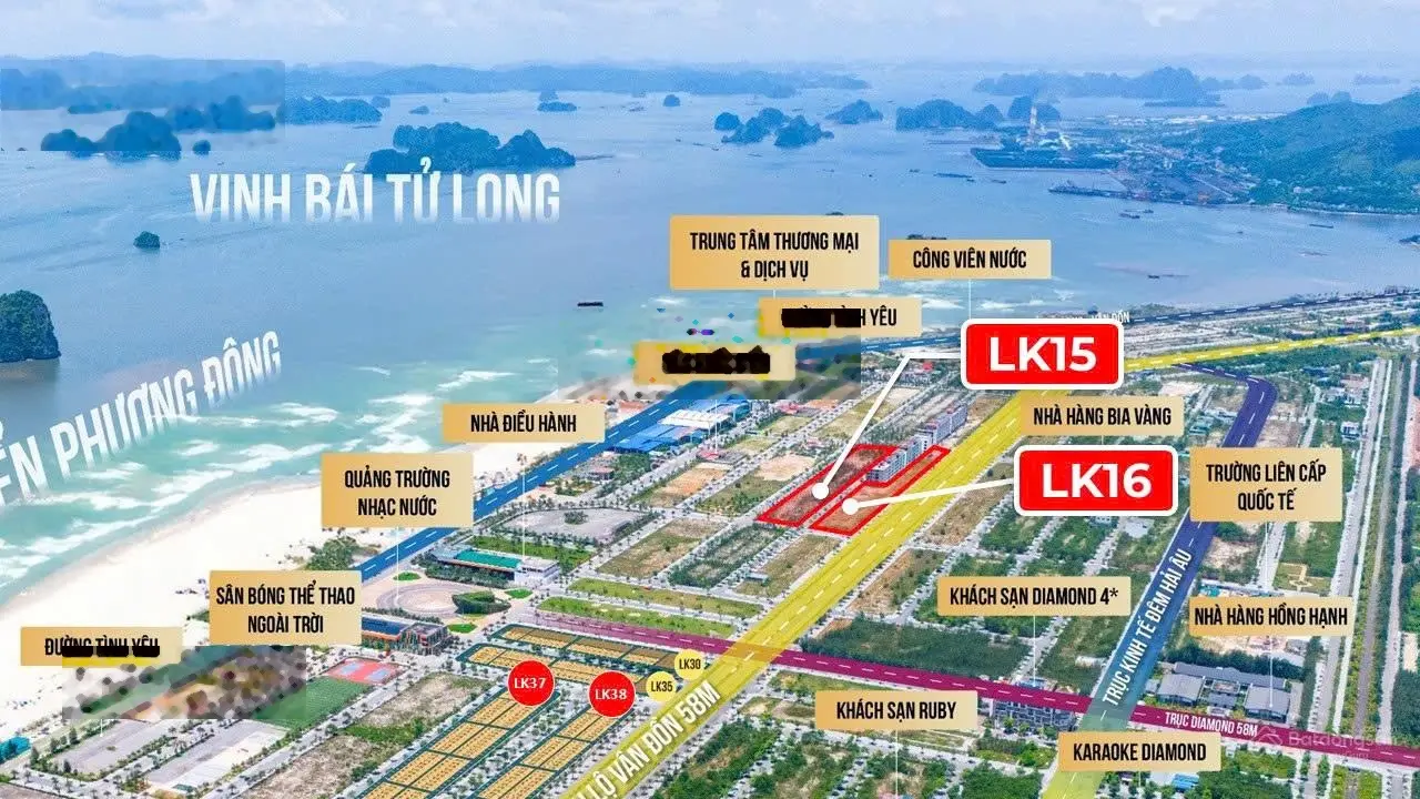 Nằm không ăn lãi đậm! Đất nền mặt biển Phương Đông - LK15, LK16, LK38. Trả thẳng chỉ từ 3.2 tỉ