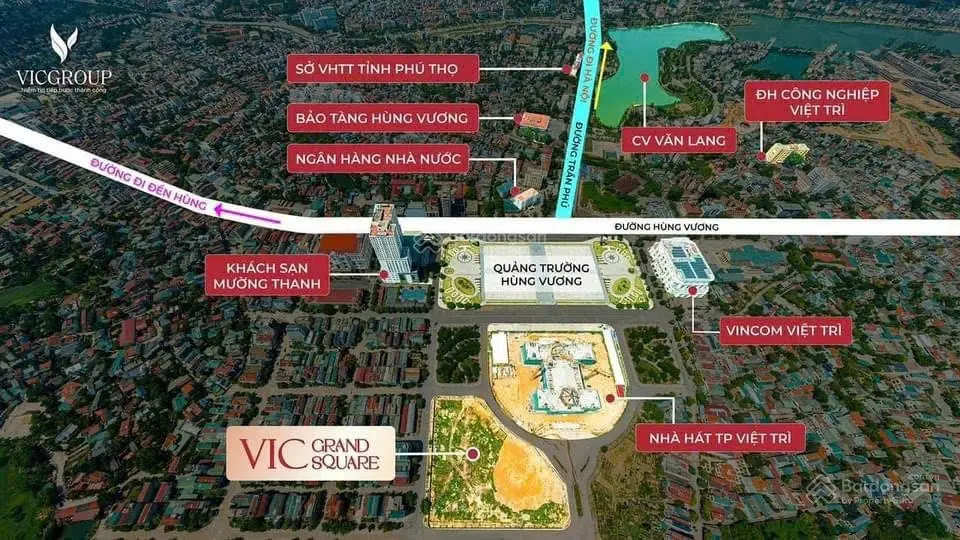 Gấp! Bán căn hộ 68m2 tại Vic Grand Square, giá chỉ 35 triệu/m2