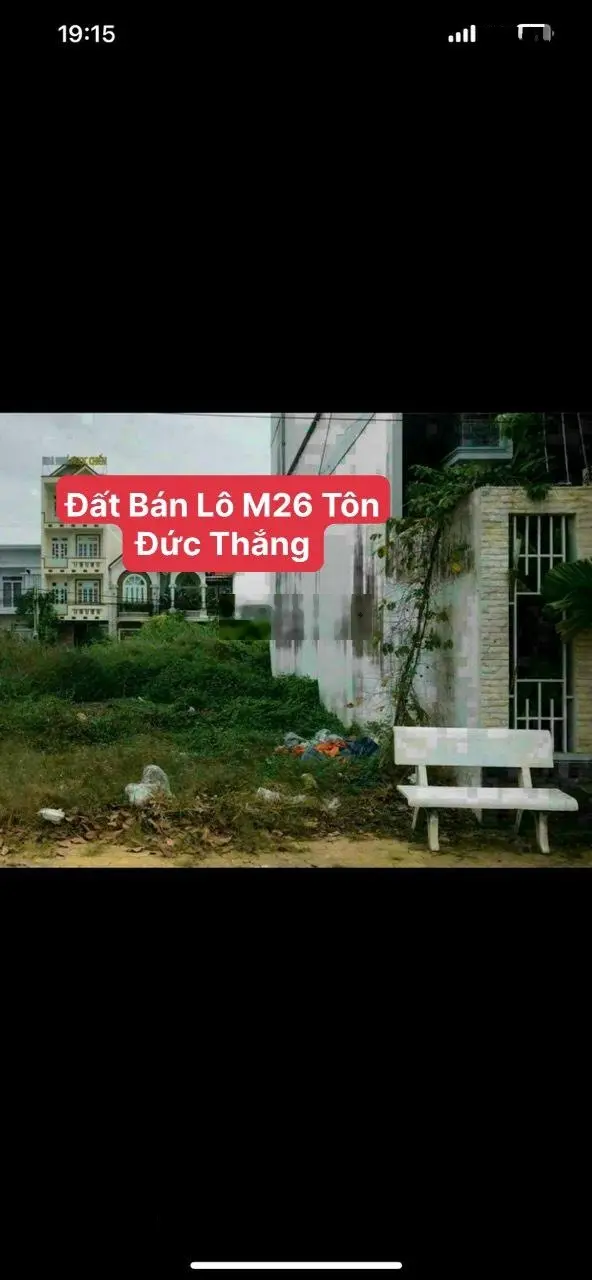 Cần bán gấp 100m2 thổ cư đường Tôn Đức Thắng - Gần vòng xoay quốc lộ 1A giá 6 tỷ thương lượng.