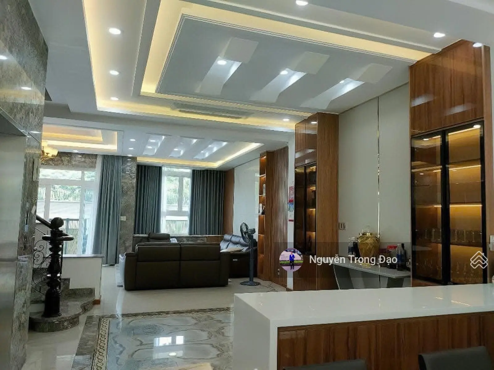 Bán căn nhà phố DT 160m2 khu Villa Thủ Thiêm P.Thạnh Mỹ Lợi Tp Thủ Đức sổ hoàn công giá 35 tỷ