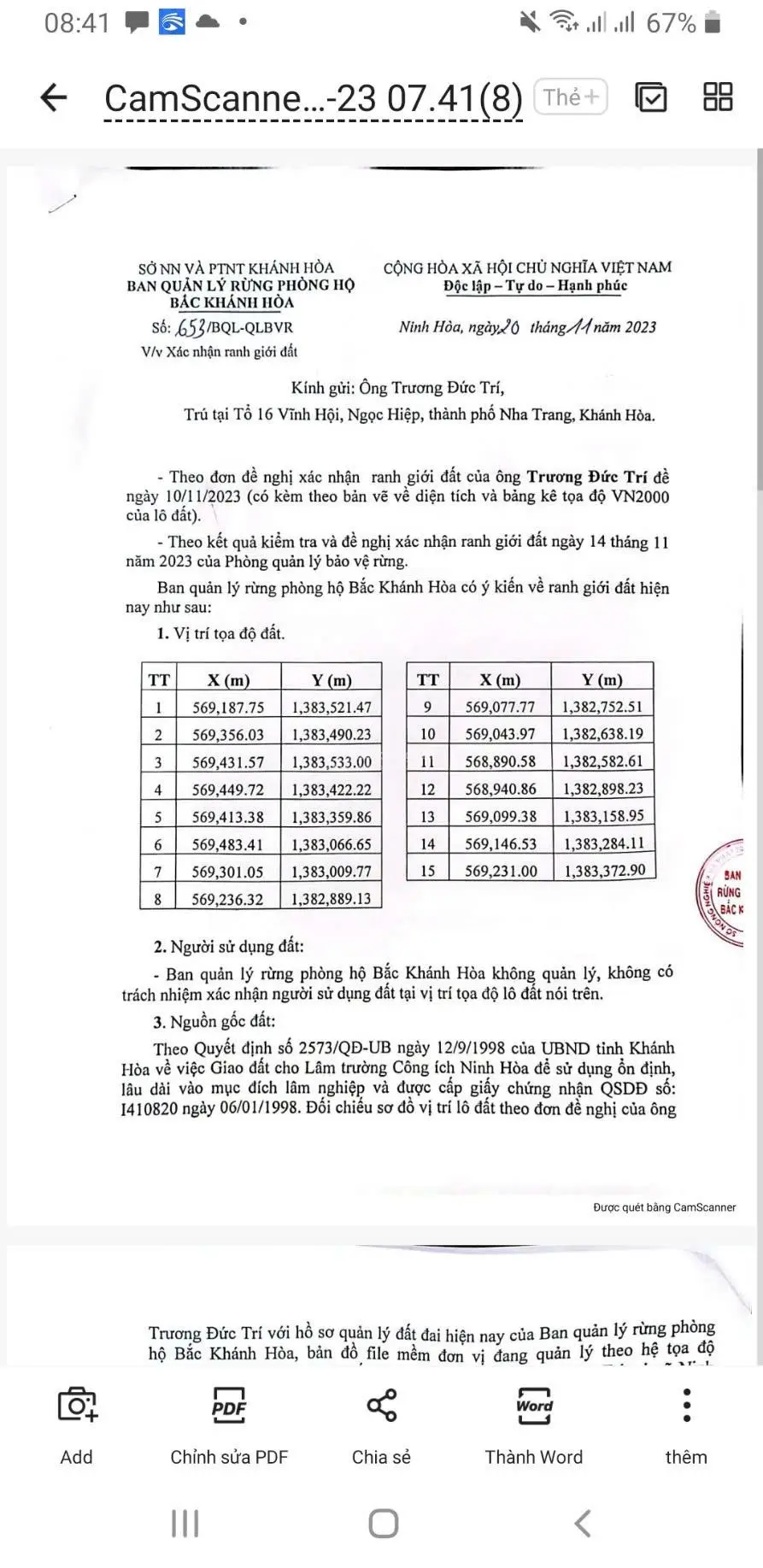 Chính chủ bán nhanh 23ha (50trđ/ha) đất bằng phẳng đất gần cao tốc - Ninh Tây