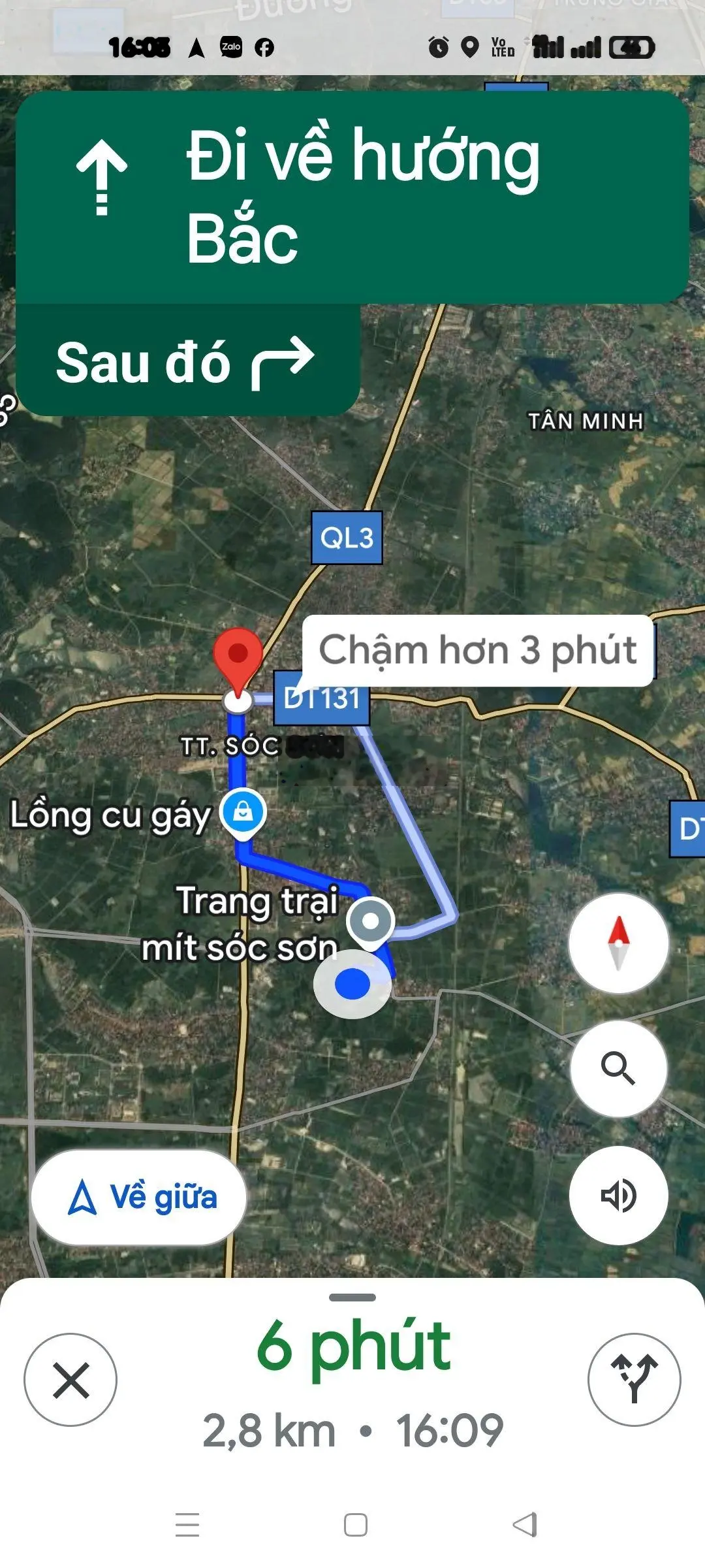 Bán lô đất nhỉnh 1,2 tỷ giáp trung tâm huyện Sóc Sơn